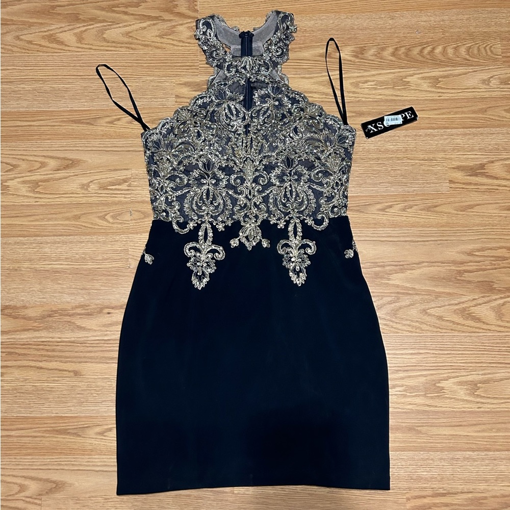 Fitted party dress, size 10